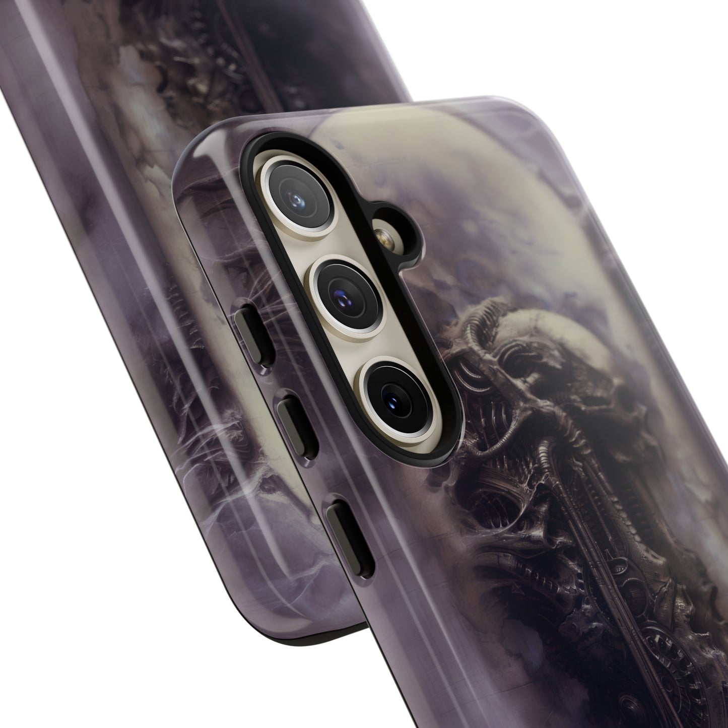 Dark Android Dream Phone Case – Futuristic Alien Horror Design for iPhone, Samsung Galaxy, and Google Pixel Devices