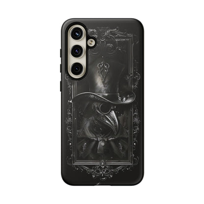 Gothic Plague Doctor Phone Case - Mysterious and Dark Design for iPhone, Samsung Galaxy, and Google Pixel Devices