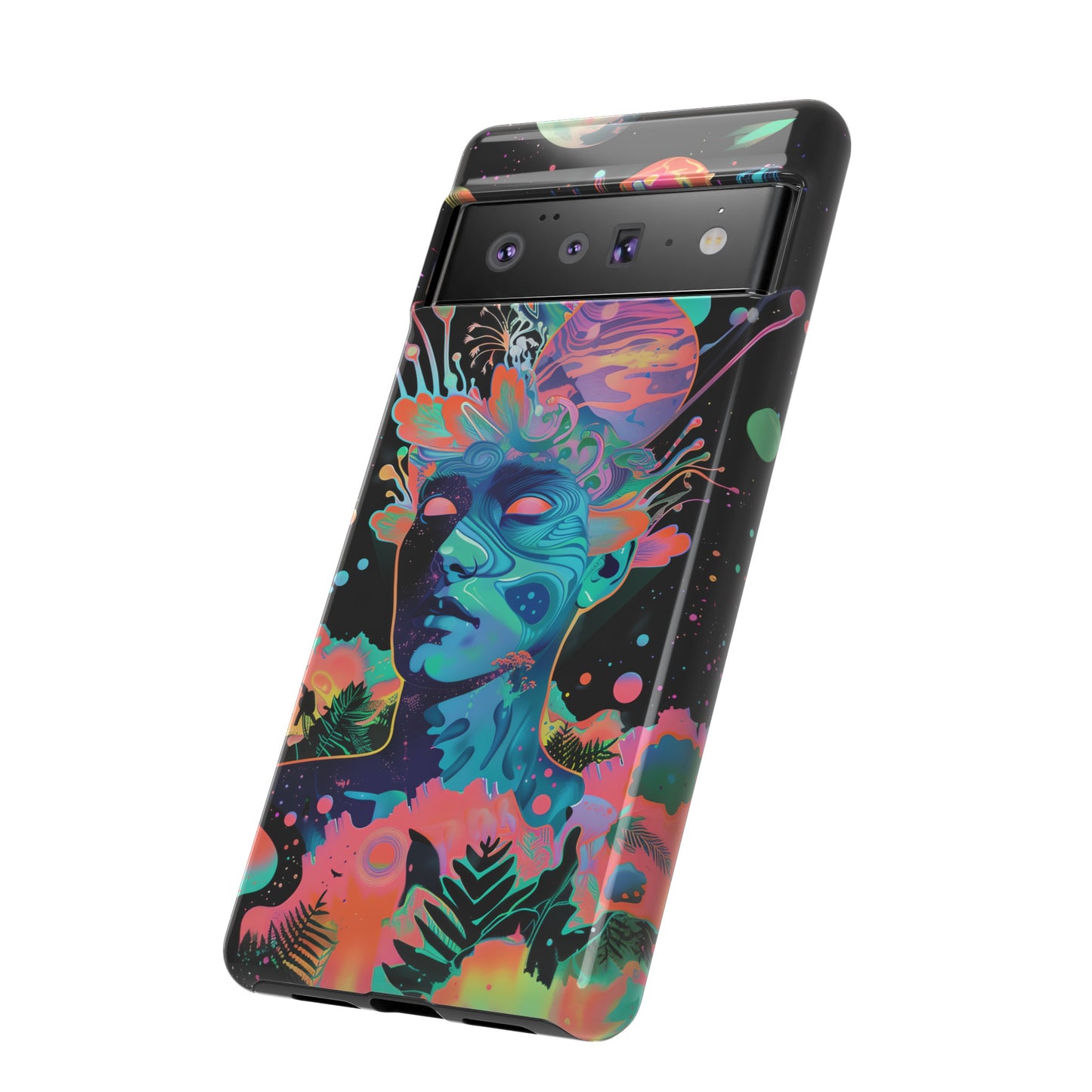 Open Your Mind Phone Case – Psychedelic Dream Pastel Design for iPhone, Samsung Galaxy, and Google Pixel Devices