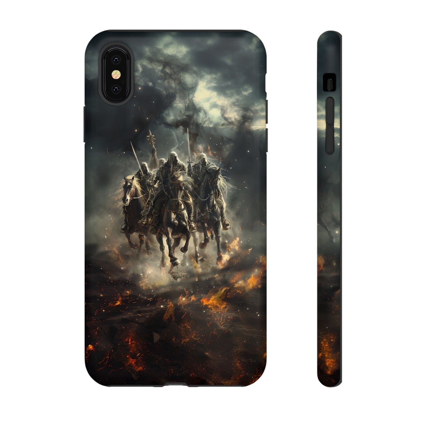 Four Horsemen of the Apocalypse Phone Case – Armageddon Design for iPhone, Samsung Galaxy, and Google Pixel Devices