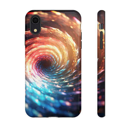 Crystal Portal of Light Phone Case – Vibrant Cosmic Design for iPhone, Samsung Galaxy, and Google Pixel Devices