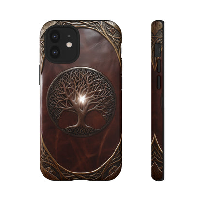 Tree of Life Tough Phone Case – Fantasy Art Design for iPhone, Samsung Galaxy, and Google Pixel Devices