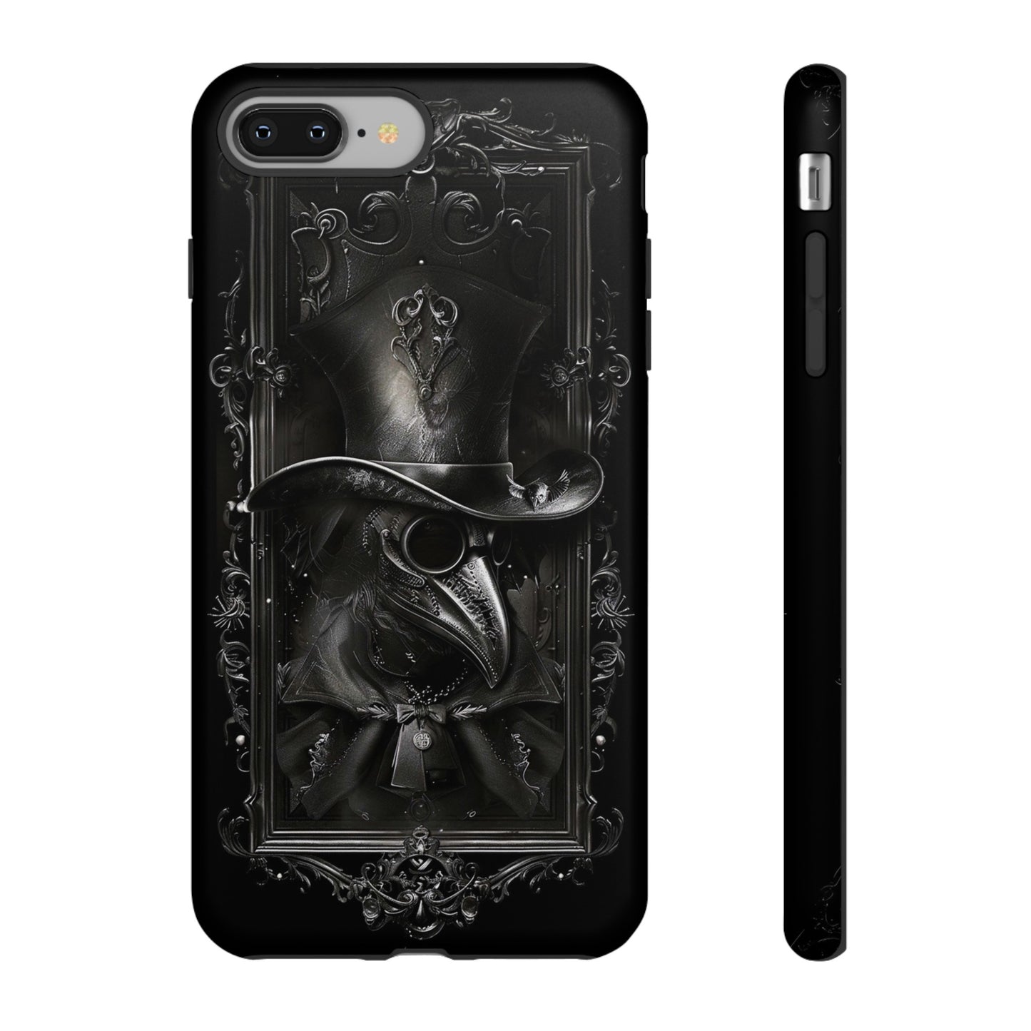 Gothic Plague Doctor Phone Case - Mysterious and Dark Design for iPhone, Samsung Galaxy, and Google Pixel Devices