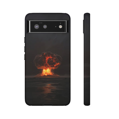 Atomic Explosion Phone Case - Dramatic Mushroom Cloud Design for iPhone and Samsung Galaxy Devices