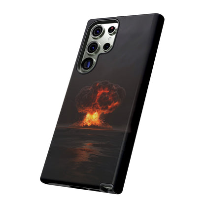 Atomic Explosion Phone Case - Dramatic Mushroom Cloud Design for iPhone and Samsung Galaxy Devices