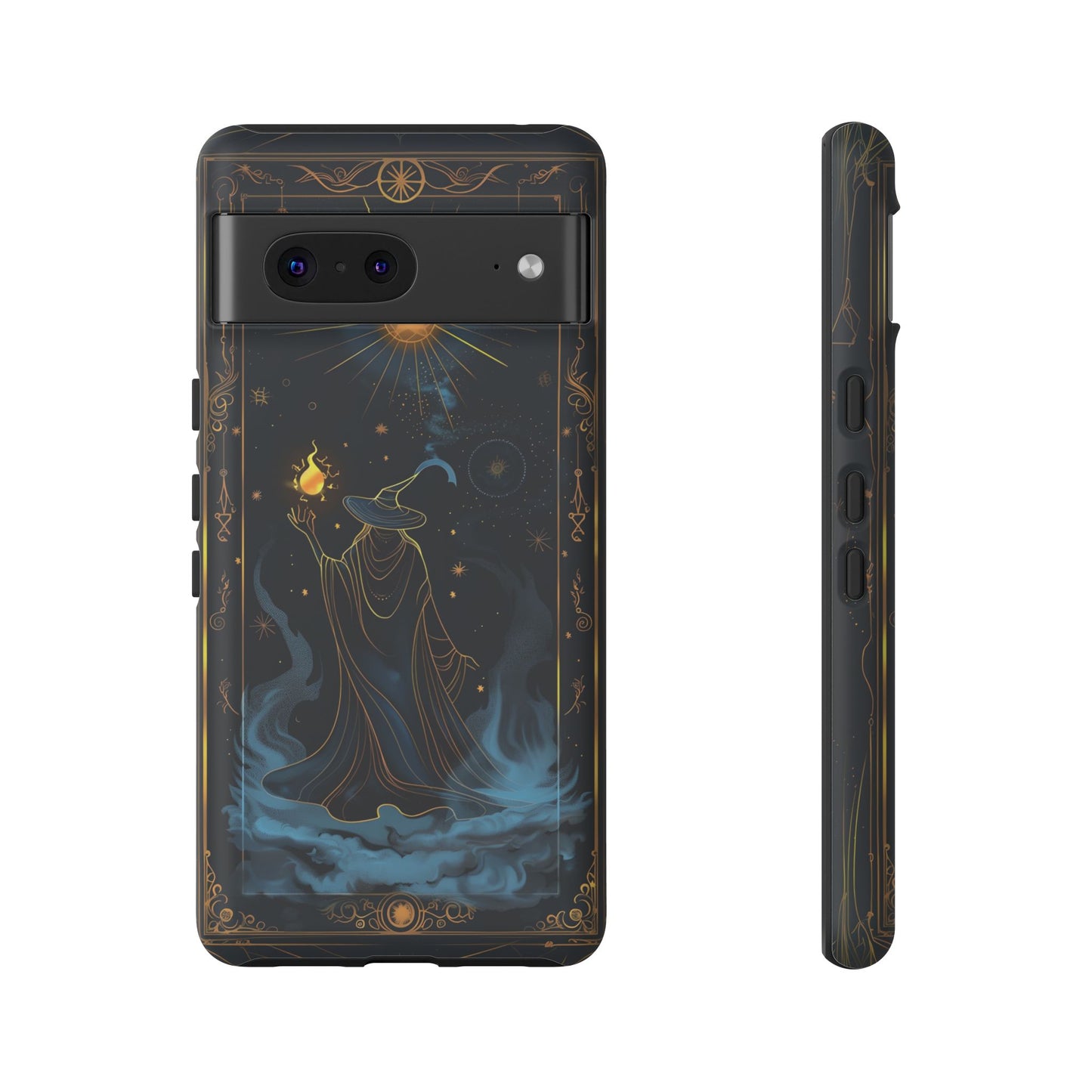 Enchanted Wizard Spellcaster Galaxy Phone Case - Mystical Wizardry Art For iPhone, Samsung Galaxy, and Google Pixel Devices