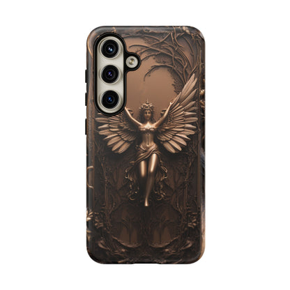 The Bronze Fairy Phone Case – Fantasy Faery Design for iPhone, Samsung Galaxy, and Google Pixel Devices