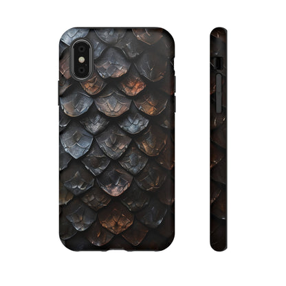 Dragon Scales Phone Case – Fantasy DnD Roleplay Design for iPhone, Samsung Galaxy, and Google Pixel Devices