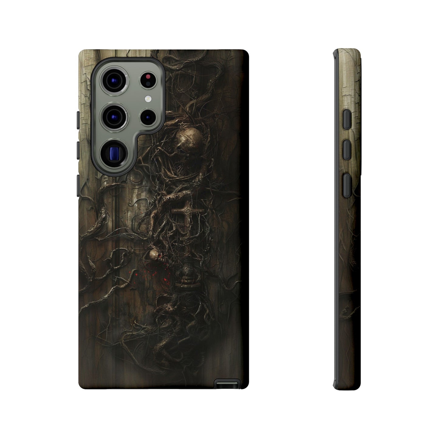 Creeping Dread Phone Case - Giger-Inspired Art for iPhone, Samsung Galaxy, and Google Pixel Devices