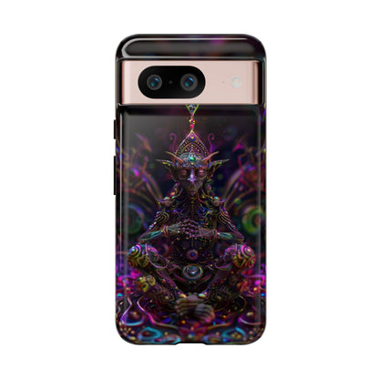 Mystical Machine Elf Phone Case - Psychedelic Vibes for iPhone, Samsung, Google Pixel