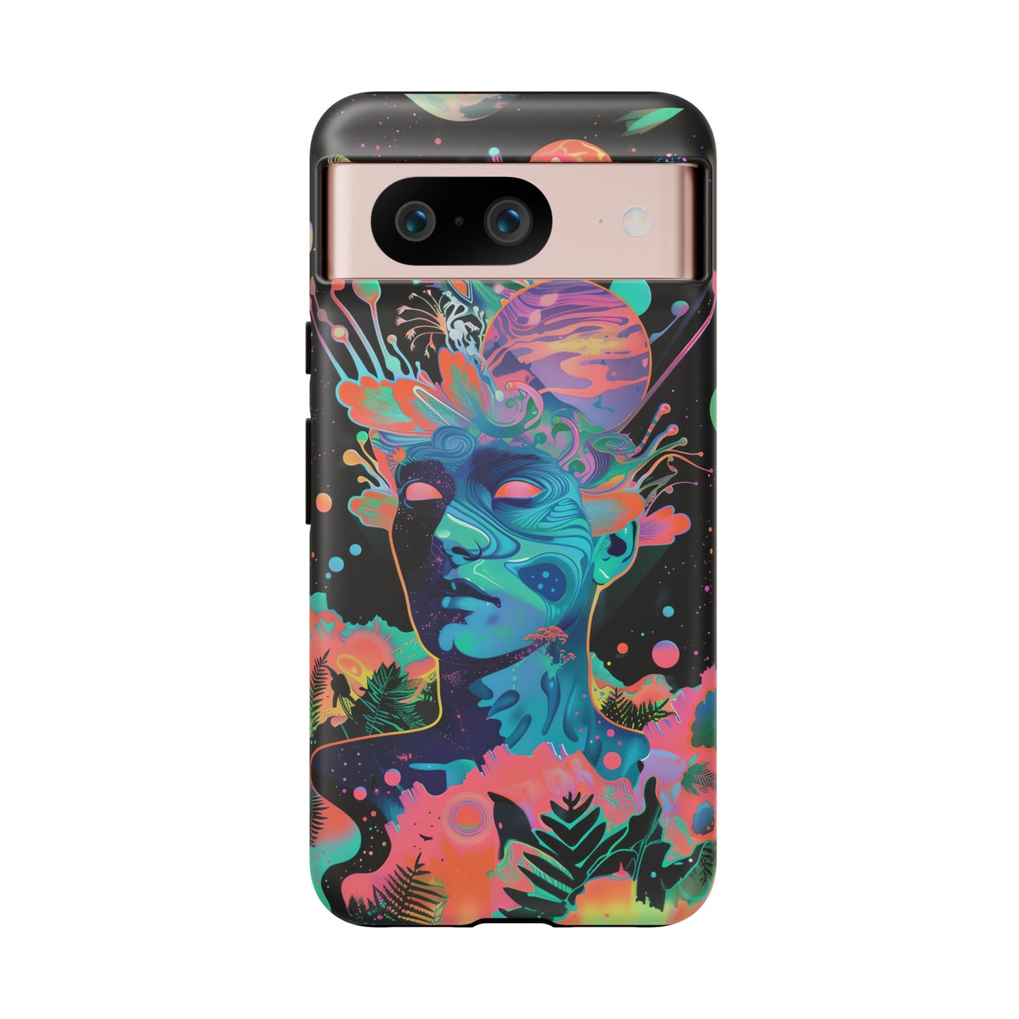 Open Your Mind Phone Case – Psychedelic Dream Pastel Design for iPhone, Samsung Galaxy, and Google Pixel Devices