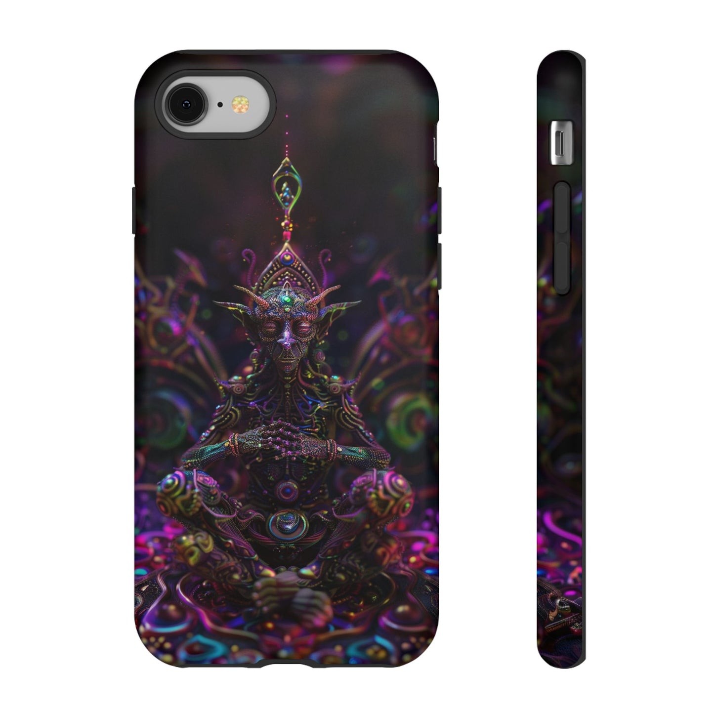 Mystical Machine Elf Phone Case - Psychedelic Vibes for iPhone, Samsung, Google Pixel