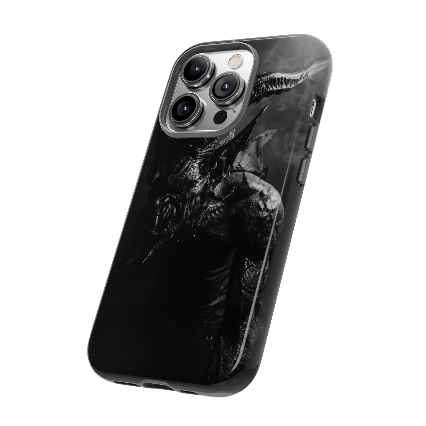 Dark Demon Phone Case – Possessed Horror Design for iPhone, Samsung Galaxy, and Google Pixel Devices