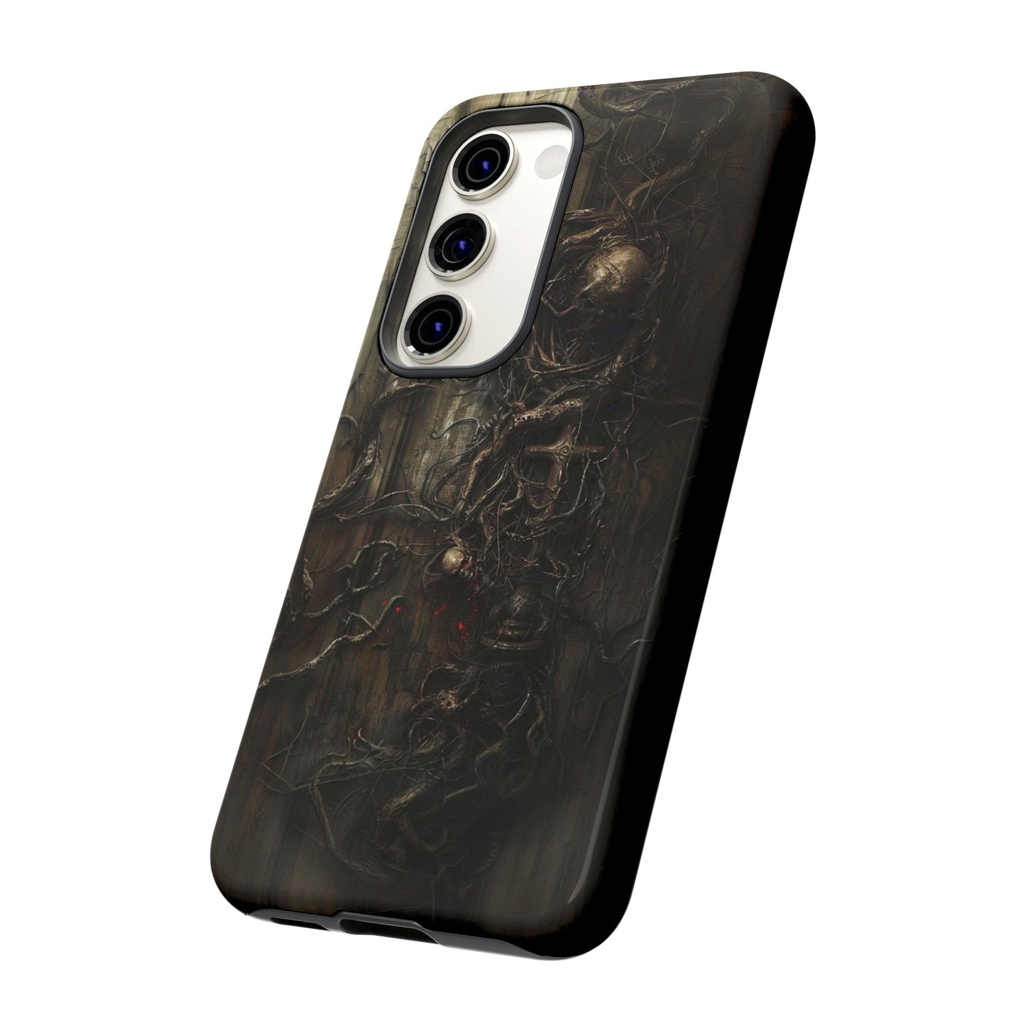 Creeping Dread Phone Case - Giger-Inspired Art for iPhone, Samsung Galaxy, and Google Pixel Devices