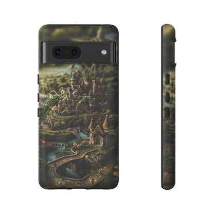 Fairy Kingdom Phone Case - Enchanted Castle Artwork for iPhone, Samsung Galaxy, and Google Pixel Devices