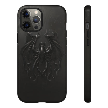 Dark Cthulhu Phone Case – Lovecraftian Mythos Design for iPhone, Samsung Galaxy, and Google Pixel Devices