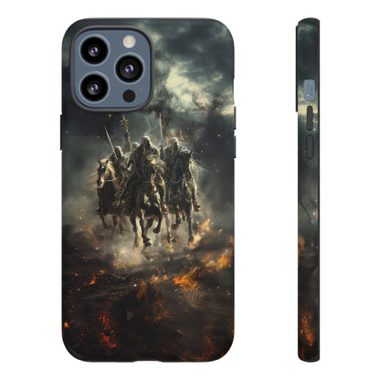 Four Horsemen of the Apocalypse Phone Case – Armageddon Design for iPhone, Samsung Galaxy, and Google Pixel Devices