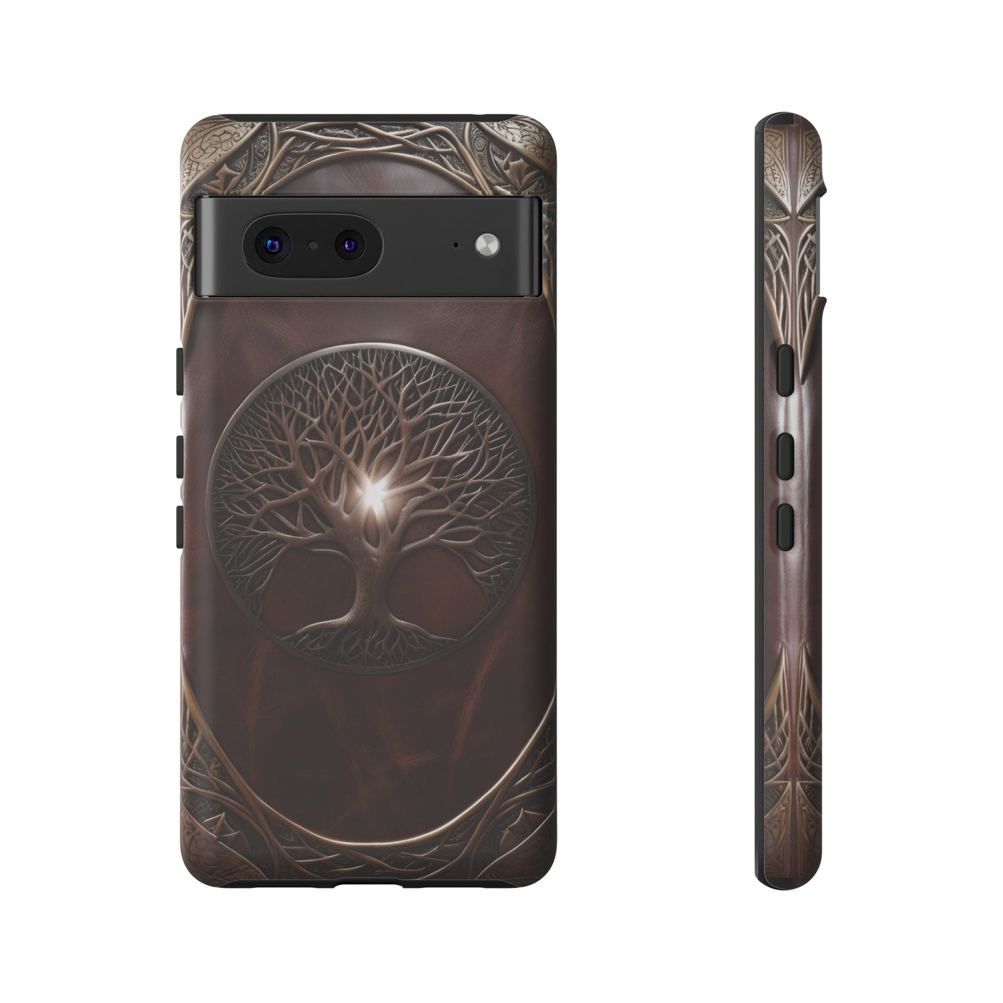 Tree of Life Tough Phone Case – Fantasy Art Design for iPhone, Samsung Galaxy, and Google Pixel Devices