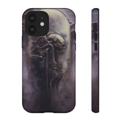 Dark Android Dream Phone Case – Futuristic Alien Horror Design for iPhone, Samsung Galaxy, and Google Pixel Devices