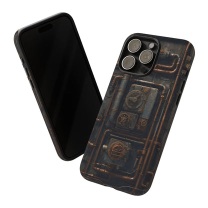 Diesel Punk Phone Case – Industrial Retro-Futuristic Design for iPhone, Samsung Galaxy, and Google Pixel Devices