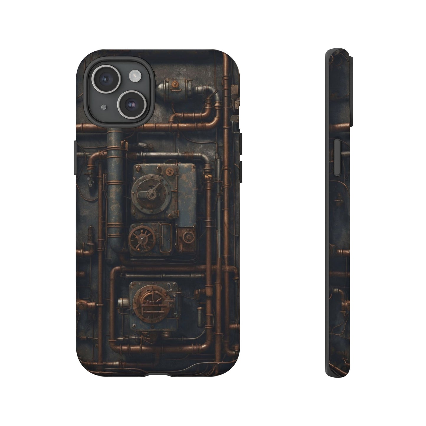 Diesel Punk Phone Case – Industrial Retro-Futuristic Design for iPhone, Samsung Galaxy, and Google Pixel Devices