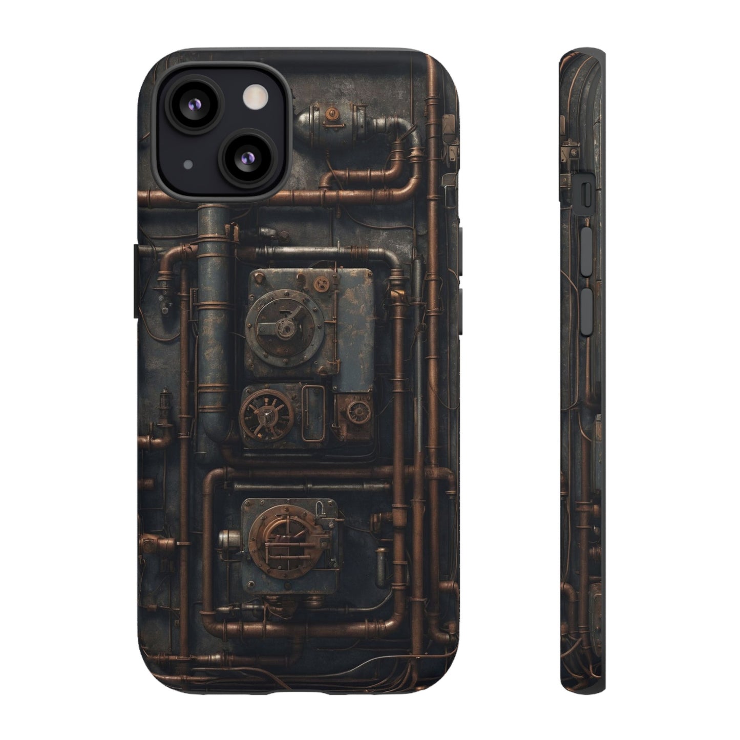 Diesel Punk Phone Case – Industrial Retro-Futuristic Design for iPhone, Samsung Galaxy, and Google Pixel Devices