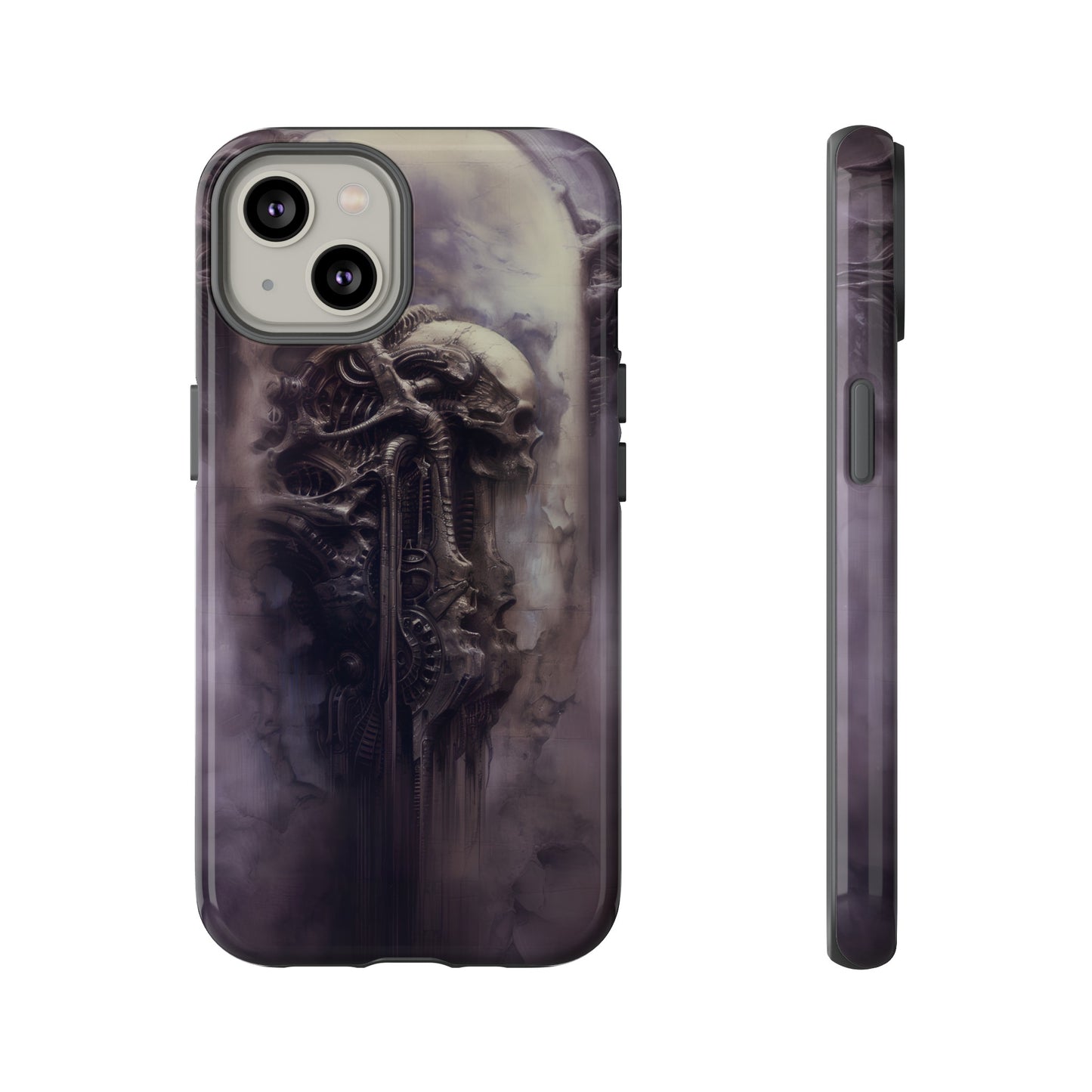 Dark Android Dream Phone Case – Futuristic Alien Horror Design for iPhone, Samsung Galaxy, and Google Pixel Devices