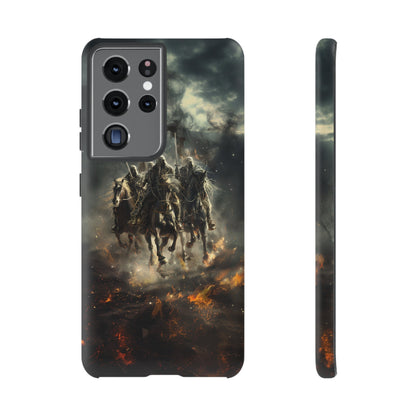 Four Horsemen of the Apocalypse Phone Case – Armageddon Design for iPhone, Samsung Galaxy, and Google Pixel Devices