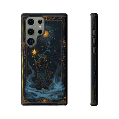 Enchanted Wizard Spellcaster Galaxy Phone Case - Mystical Wizardry Art For iPhone, Samsung Galaxy, and Google Pixel Devices