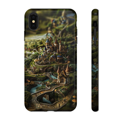 Fairy Kingdom Phone Case - Enchanted Castle Artwork for iPhone, Samsung Galaxy, and Google Pixel Devices