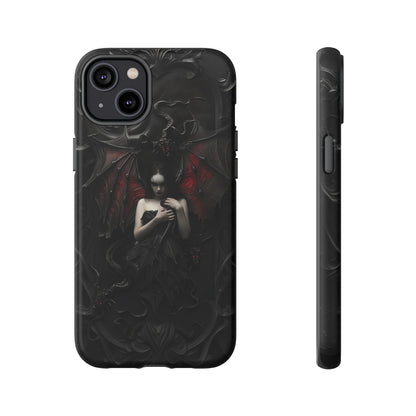 Succubus Phone Case - Dark Fantasy Gothic Design for iPhone, Samsung Galaxy, and Google Pixel Devices