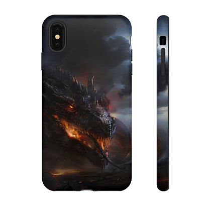 Fiery Dragon Phone Case - Epic Fantasy Art for iPhone, Samsung Galaxy, and Google Pixel Devices