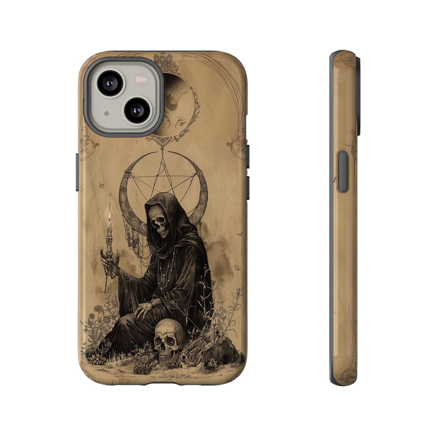 Gothic Reaper Phone Case - Dark Aesthetic Art for iPhone, Samsung, Google Pixel