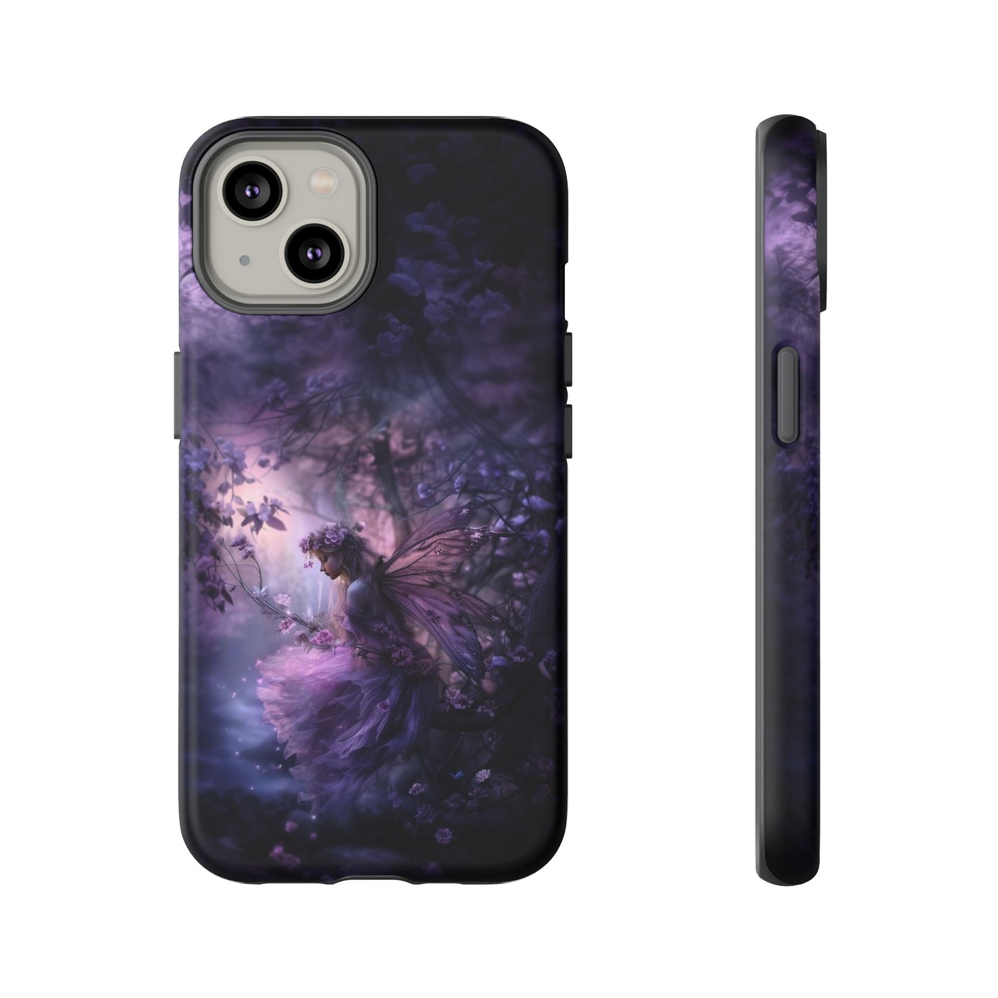 Fairy in the Moonlight Phone Case - Magical Night Scene for iPhone, Samsung Galaxy, Google Pixel Devices - Enchanted Fantasy Art