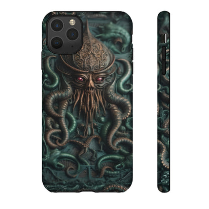 Nameless Dread Tough Phone Case – Lovecraftian Tentacle Horror Design for iPhone, Samsung Galaxy, and Google Pixel Devices