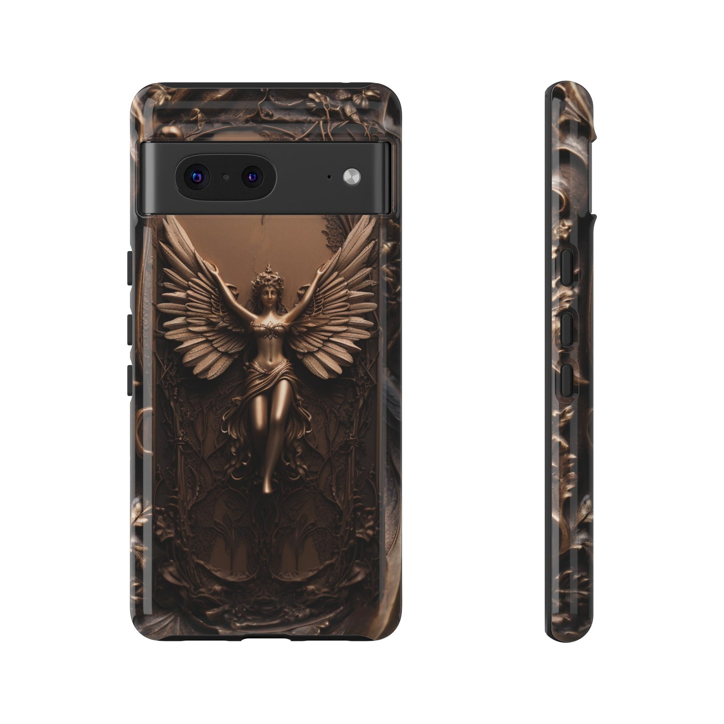 The Bronze Fairy Phone Case – Fantasy Faery Design for iPhone, Samsung Galaxy, and Google Pixel Devices