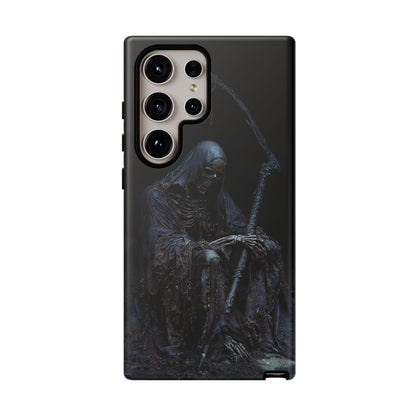 Dark Reaper Phone Case - Gothic Grim Reaper Art for iPhone, Samsung Galaxy, and Google Pixel Devices