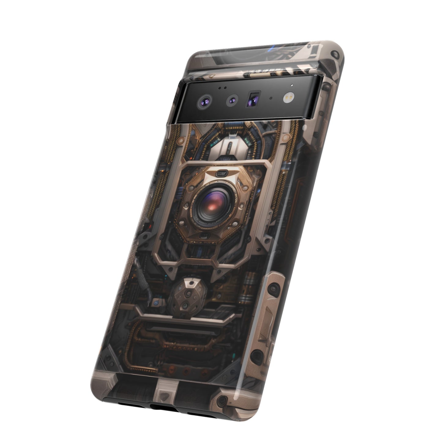 Cyberpunk Phone Case – Futuristic Tech Design for iPhone, Samsung Galaxy, and Google Pixel Devices