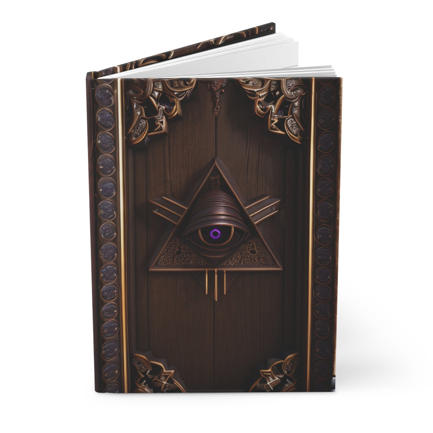 Eye of Providence Hardcover Notebook – Mystical All-Seeing Eye Design Journal for Spiritual Writing