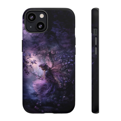 Fairy in the Moonlight Phone Case - Magical Night Scene for iPhone, Samsung Galaxy, Google Pixel Devices - Enchanted Fantasy Art