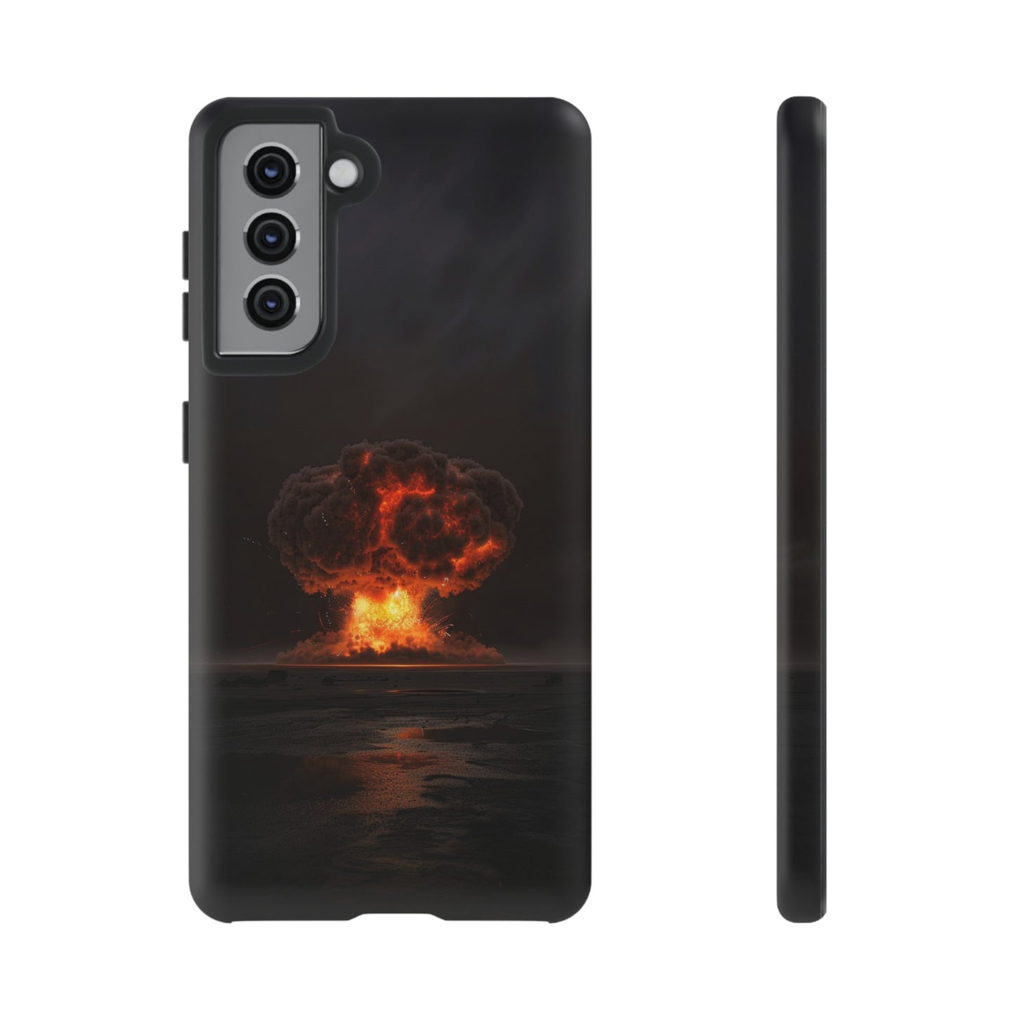 Atomic Explosion Phone Case - Dramatic Mushroom Cloud Design for iPhone and Samsung Galaxy Devices