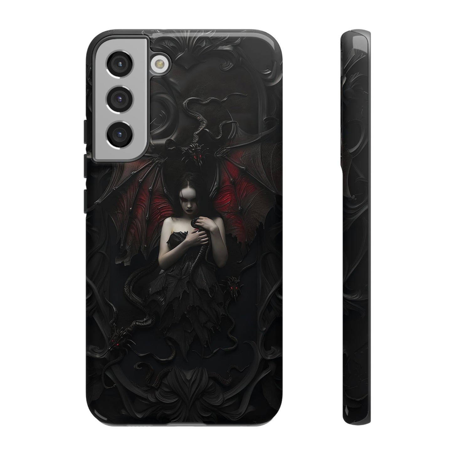 Succubus Phone Case - Dark Fantasy Gothic Design for iPhone, Samsung Galaxy, and Google Pixel Devices