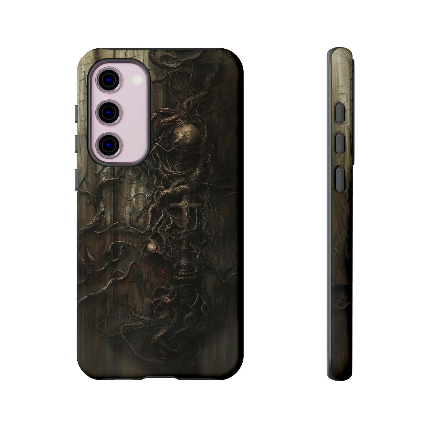 Creeping Dread Phone Case - Giger-Inspired Art for iPhone, Samsung Galaxy, and Google Pixel Devices