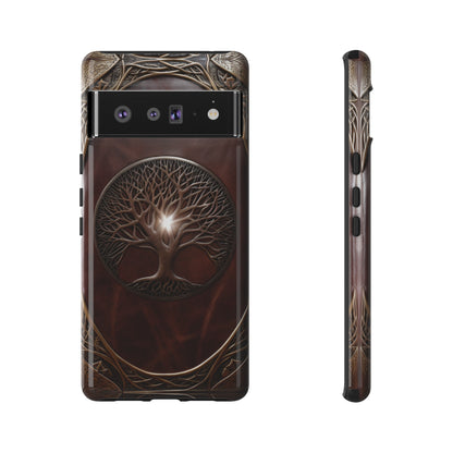 Tree of Life Tough Phone Case – Fantasy Art Design for iPhone, Samsung Galaxy, and Google Pixel Devices