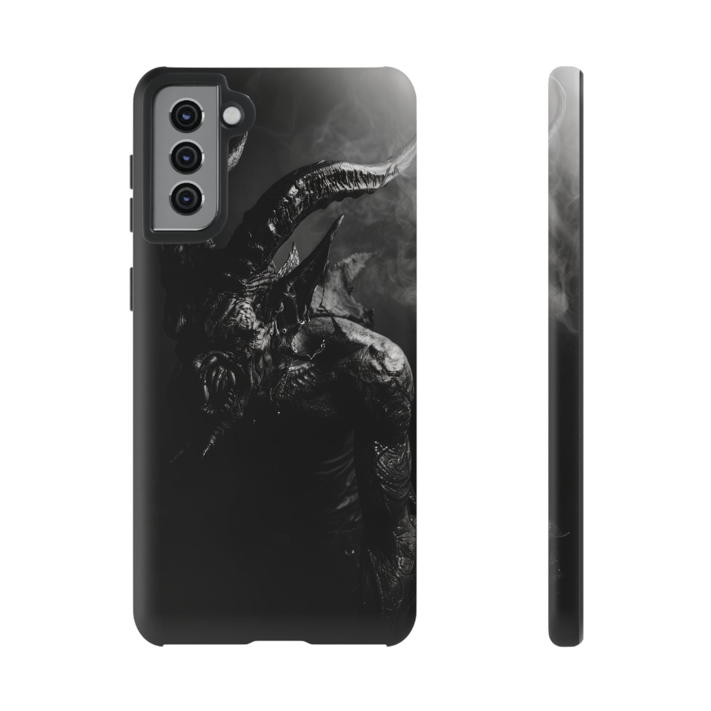 Dark Demon Phone Case – Possessed Horror Design for iPhone, Samsung Galaxy, and Google Pixel Devices