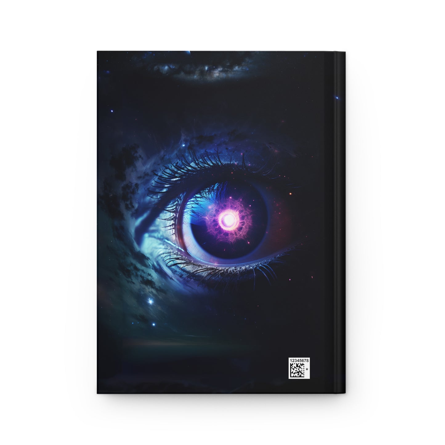 The All-Seeing Eye Hardcover Notebook – Cosmic Design Journal for Creative Writing and Mystical Reflections