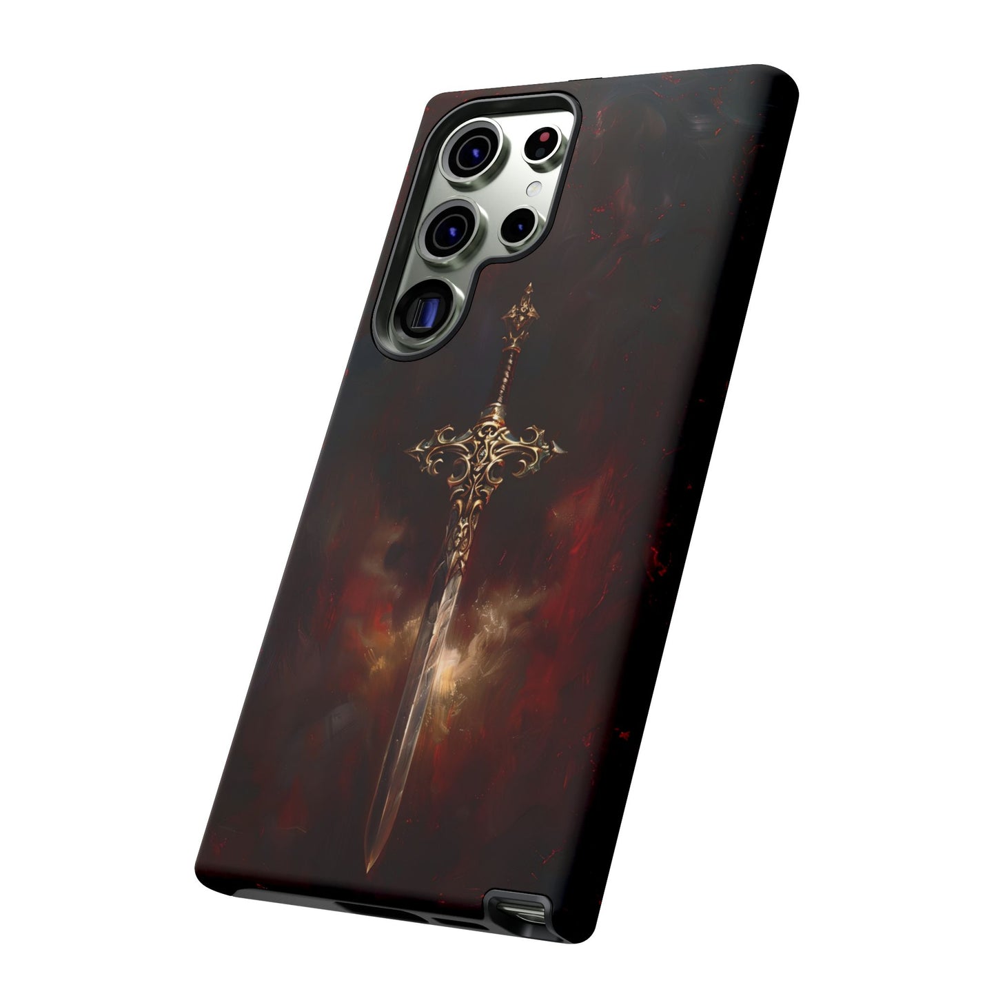 Epic Sword of Legends Phone Case - Dark Fantasy Art for iPhone, Samsung Galaxy, and Google Pixel Devices