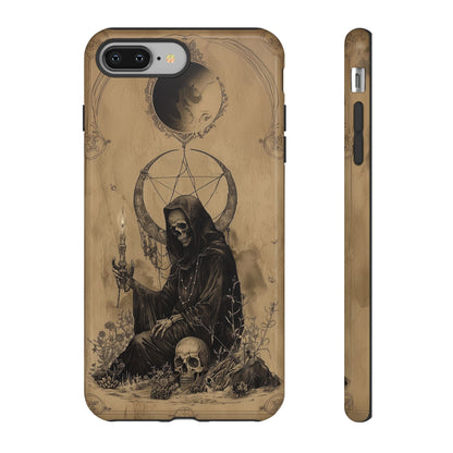 Gothic Reaper Phone Case - Dark Aesthetic Art for iPhone, Samsung, Google Pixel