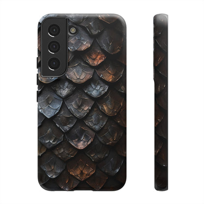 Dragon Scales Phone Case – Fantasy DnD Roleplay Design for iPhone, Samsung Galaxy, and Google Pixel Devices