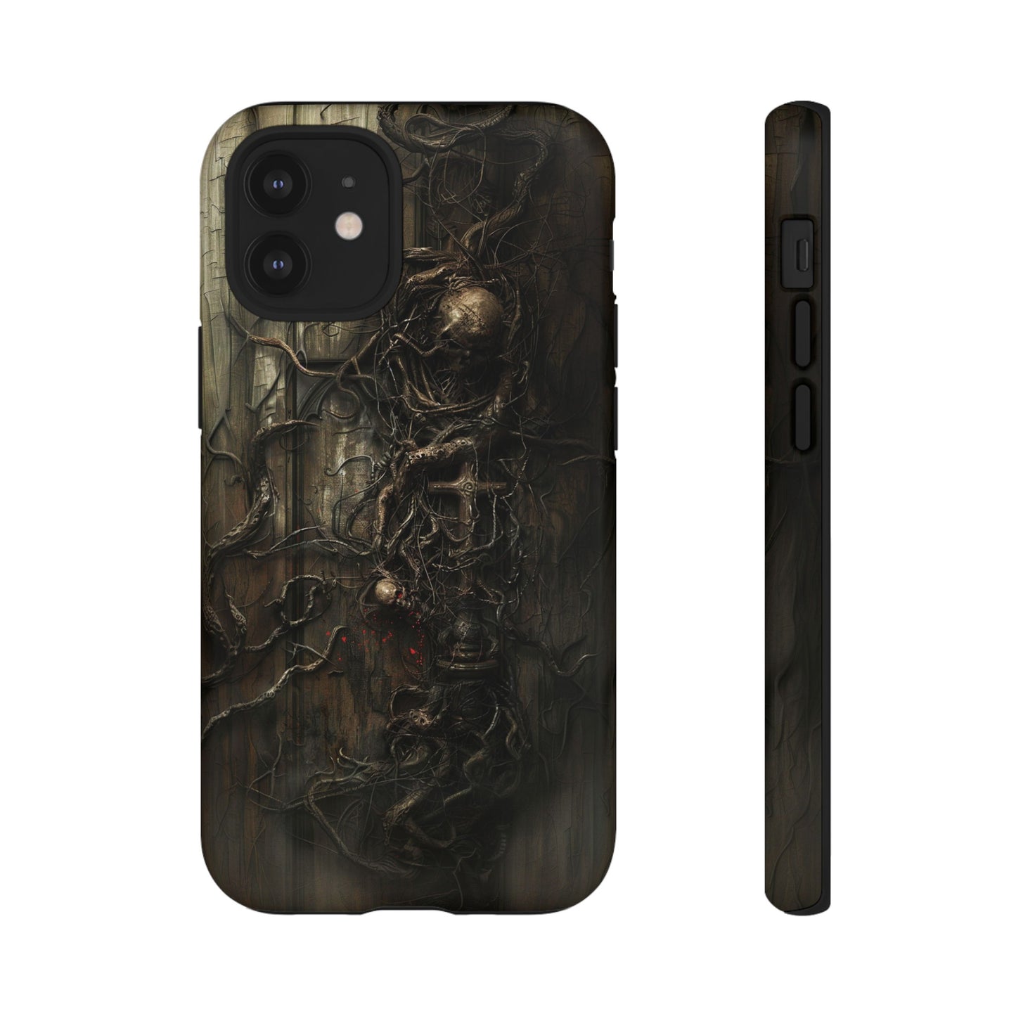 Creeping Dread Phone Case - Giger-Inspired Art for iPhone, Samsung Galaxy, and Google Pixel Devices